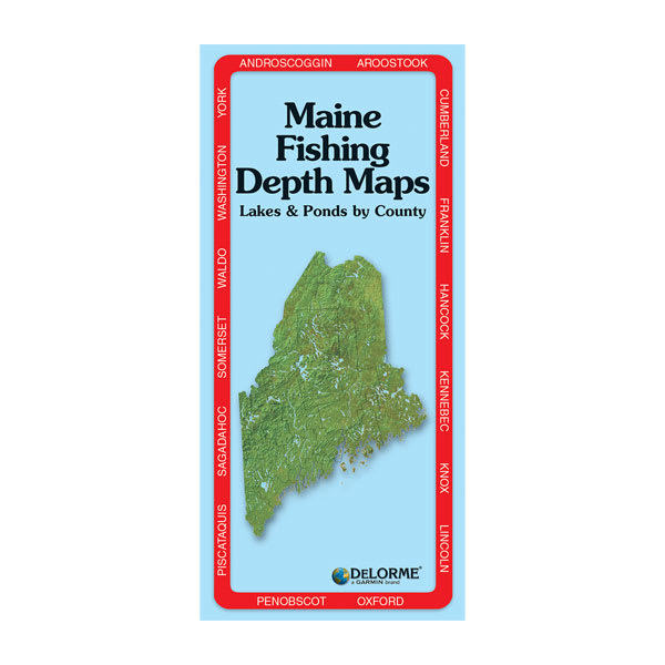 Maine Fishing Depth Maps